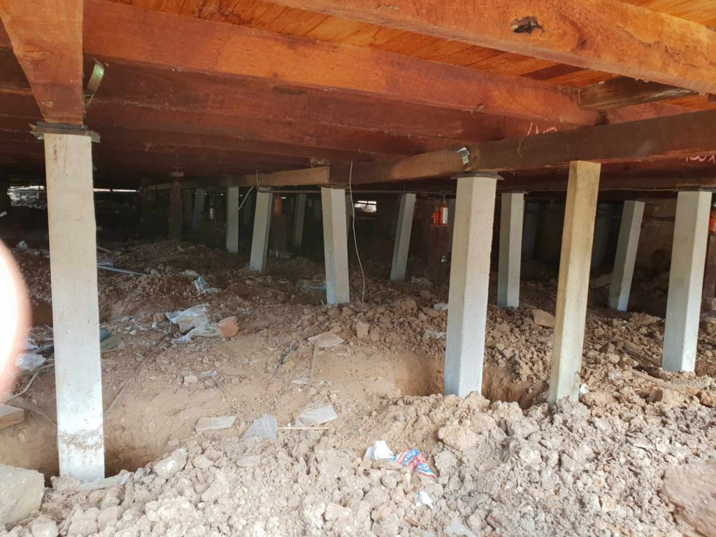 Foundation Underpinning and Restumping